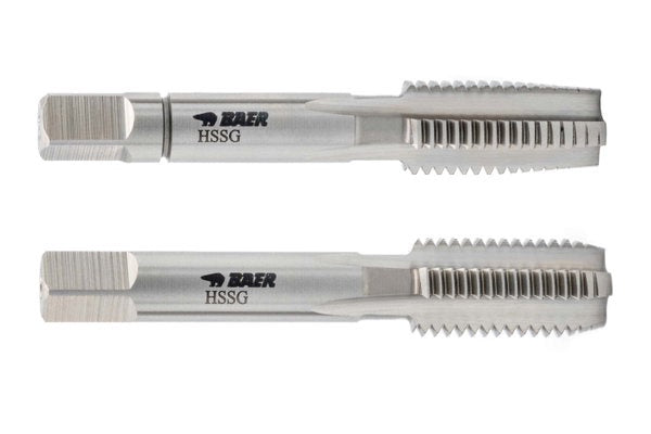 BAER HSSG Hand Tap Set (2pcs.) MF 10 x 1.25 - LEFT